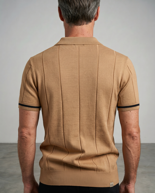 Gally | Knitted Zip Polo