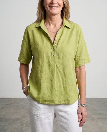 Cherelle | Collar Button Blouse