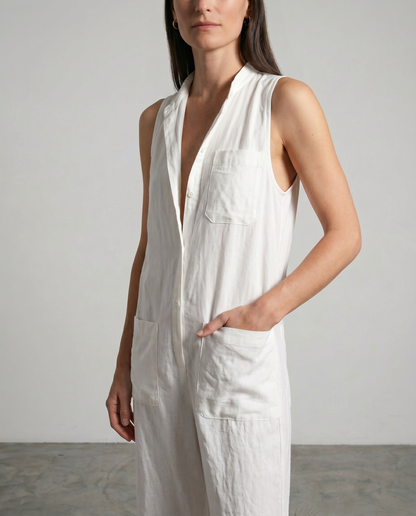 Nela | Relaxed Wide-Leg Jumpsuit