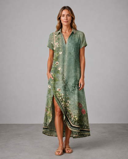 Mercer | Lightweight Floral Midi Dress