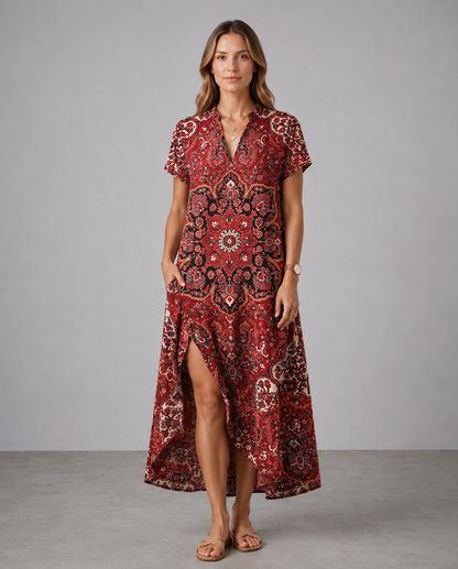 Mercer | Lightweight Floral Midi Dress