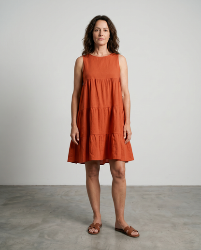 Amia | Airy Cotton-Dress