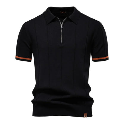 Gally | Knitted Zip Polo