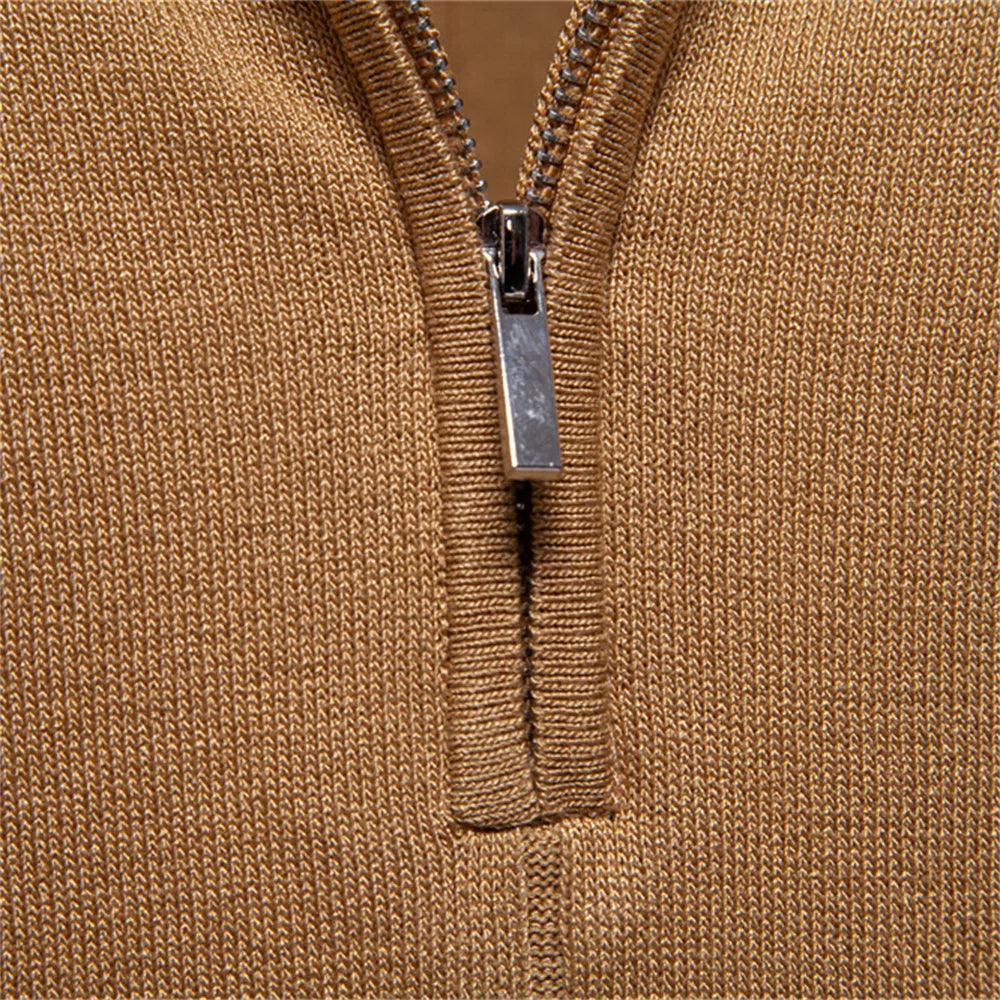 Gally | Knitted Zip Polo