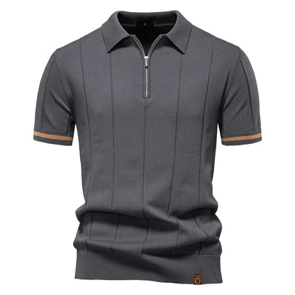 Gally | Knitted Zip Polo