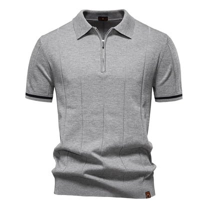 Gally | Knitted Zip Polo