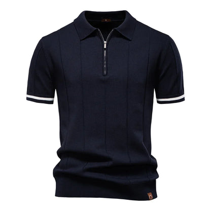 Gally | Knitted Zip Polo