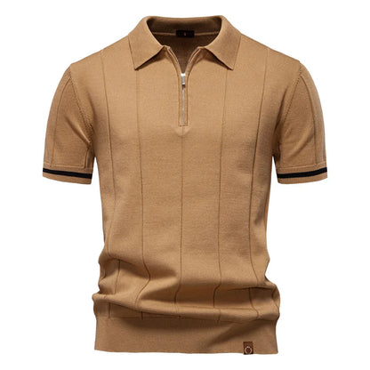 Gally | Knitted Zip Polo