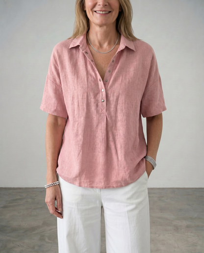 Cherelle | Collar Button Blouse