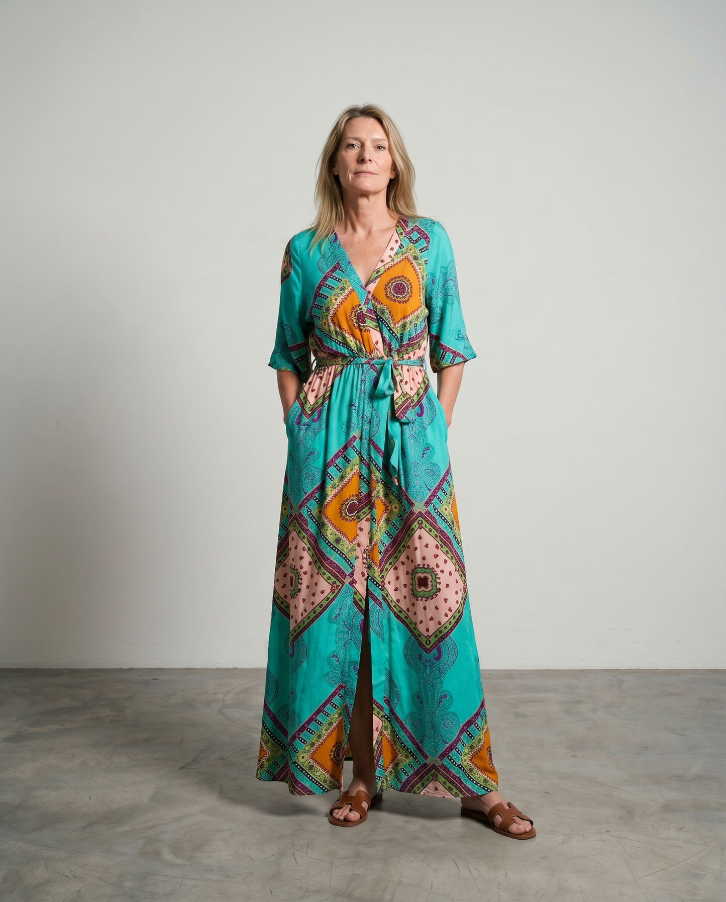 Mia Bellamy | Bohemian Print Maxi