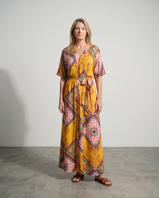 Mia Bellamy | Bohemian Print Maxi