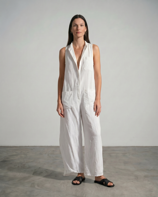 Nela | Relaxed Wide-Leg Jumpsuit