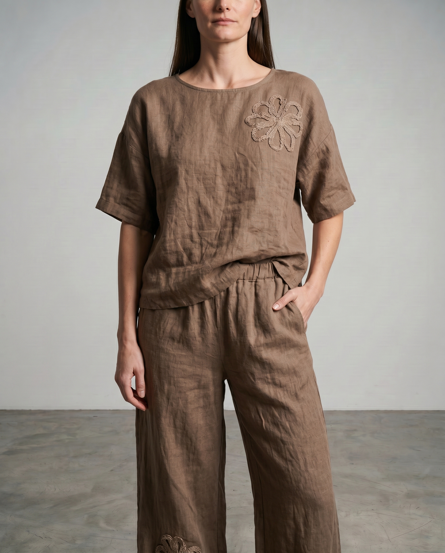 Lana | Embroidered Set