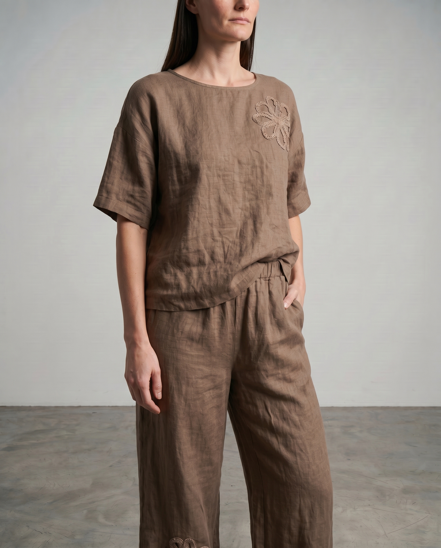 Lana | Embroidered Set