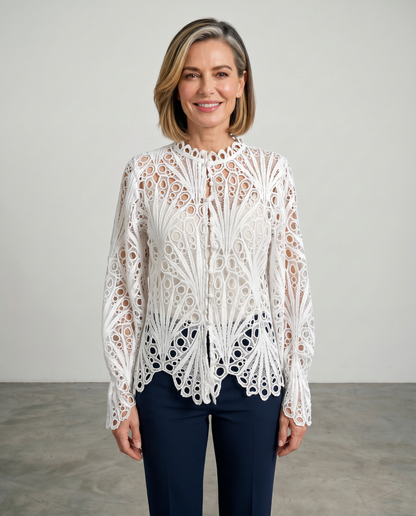 Marceys | Lace Blouse