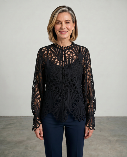 Marceys | Lace Blouse