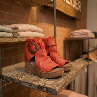 Valenne | Bohemian Wedge Sandals