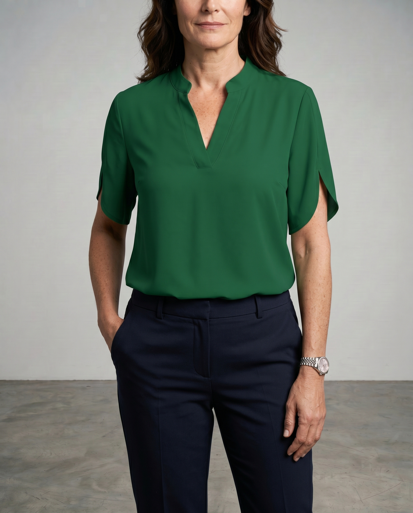 Celina | V-Neck Blouse