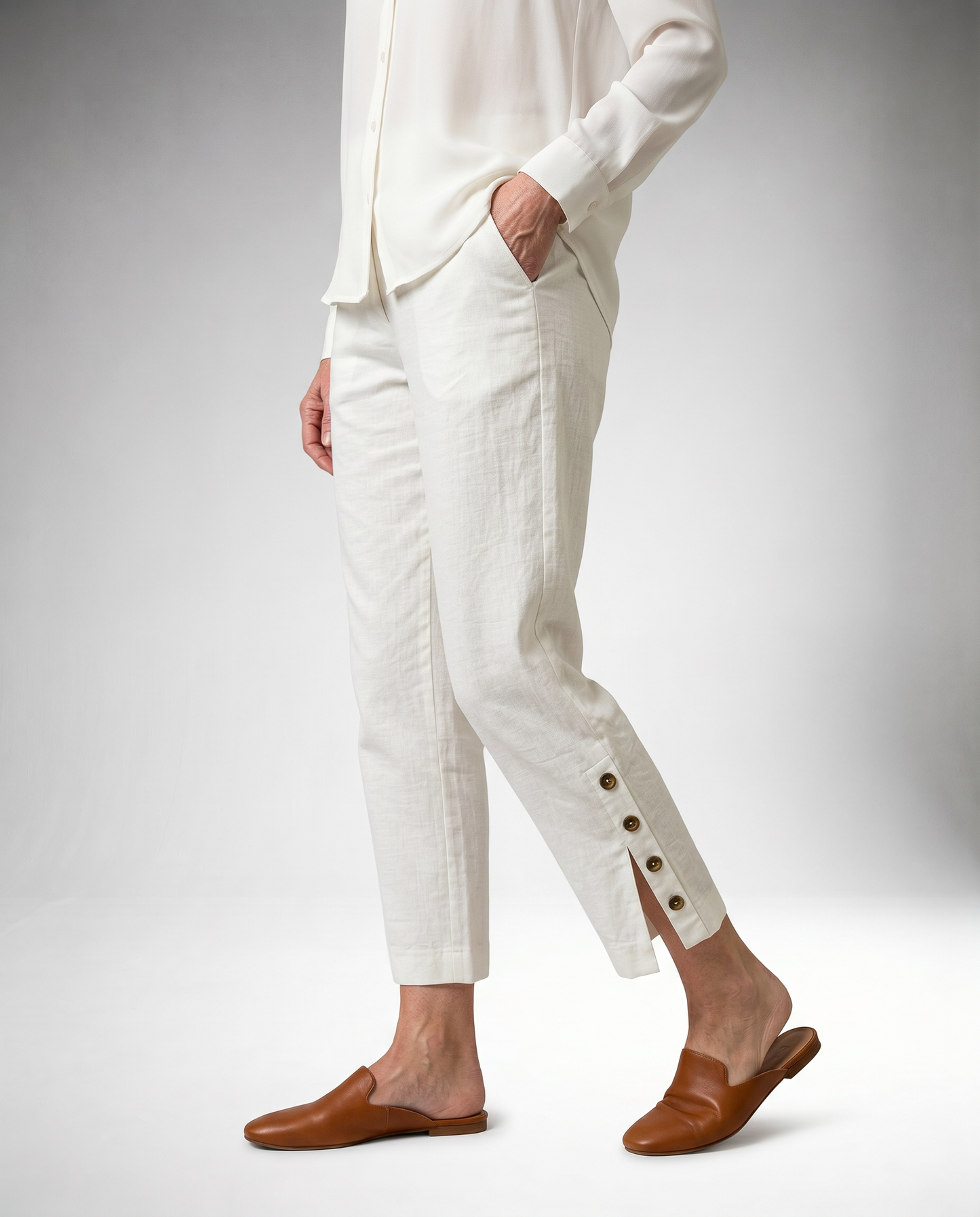 Claire | Cropped Pants