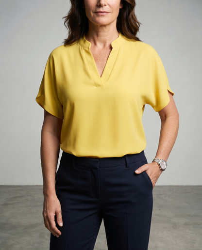 Celina | V-Neck Blouse